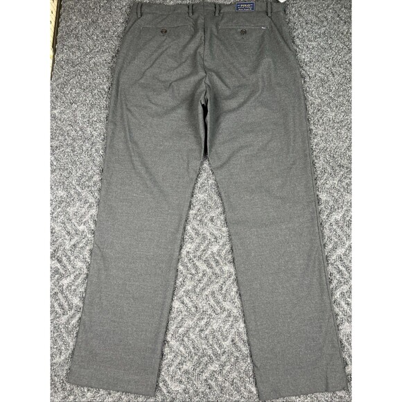 Polo Ralph Lauren Pants Men’s 36x32 Stretch Straight Fit Heather Gray NEW - Picture 7 of 9